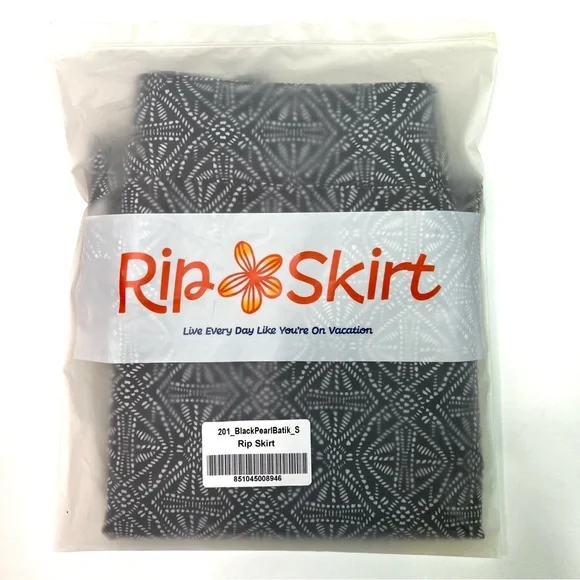 NWT Rip Skirt Black Pearl Batik Size Small - Picture 10 of 14